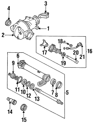 MPV AXLE & DIFFERENTIAL