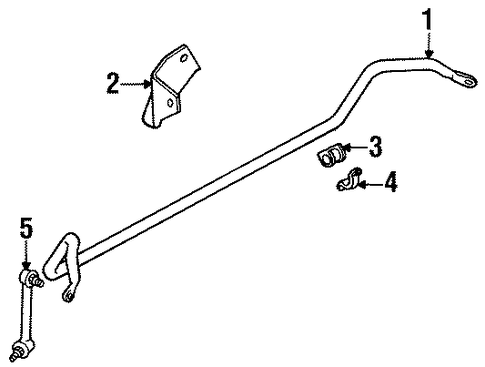 Rodeo STABILIZER BAR & COMPONENTS 2