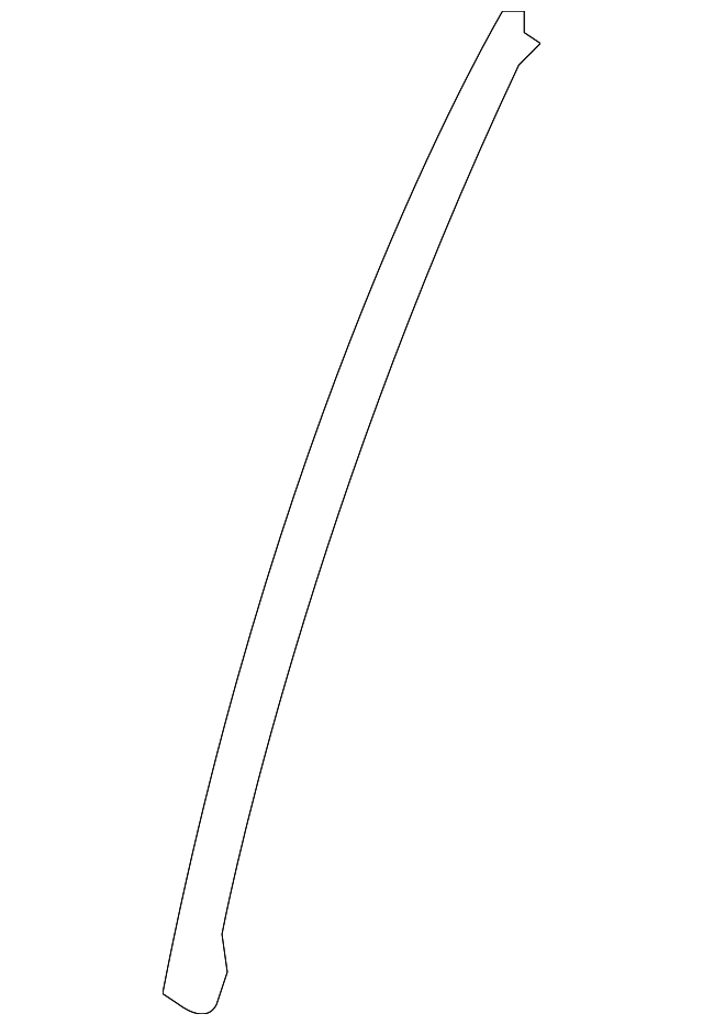 83520-3M010 DIVISION CHANNEL, RIGHT