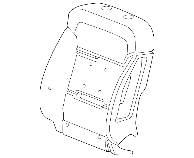 23364575 Деталь SEAT BACK PAD