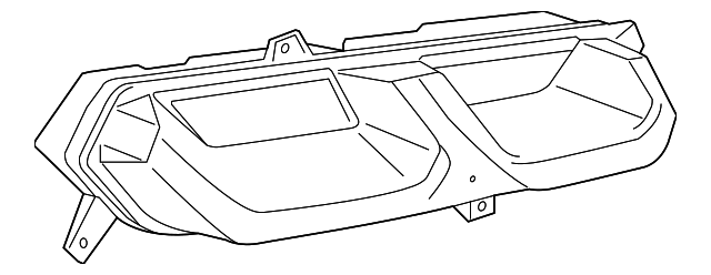 23170469 Деталь TAIL LAMP, LEFT