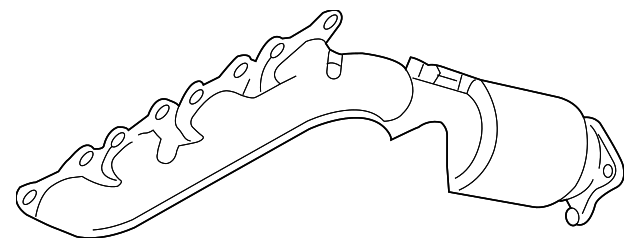 28510-3F110 Деталь EXHAUST MANIFOLD, LEFT