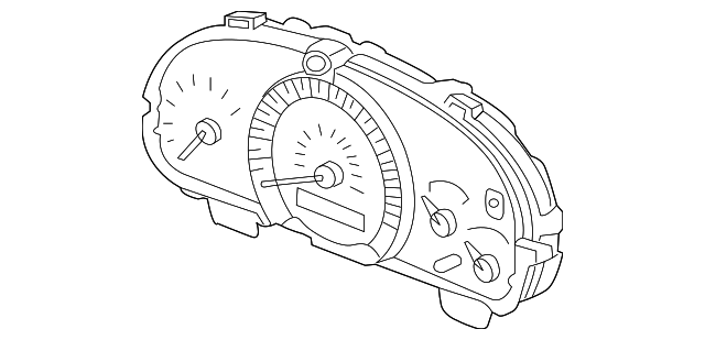 78120-SDN-A24 METER ASSY., SPEED & TACHO & FUEL & TEMP