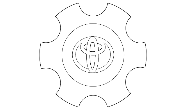 42603-AF020 Деталь CENTER CAP