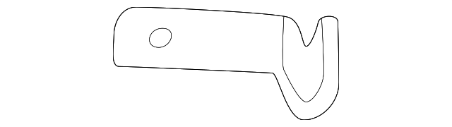MR389986 Деталь ABS SENSOR CLIP, RIGHT