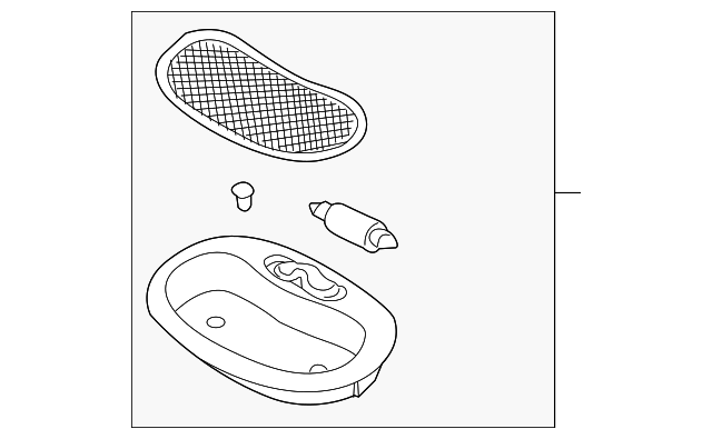 96540347 Деталь DOME LAMP ASSY