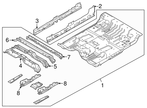 F-150 FLOOR - CAB 2