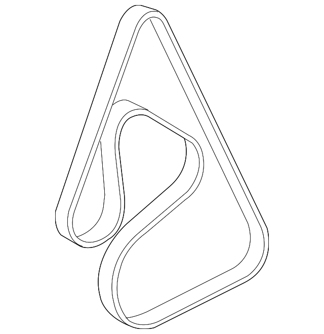 12604478 SERPENTINE BELT