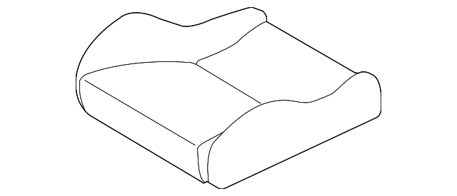 6911B006XB Деталь SEAT CUSHION, RIGHT