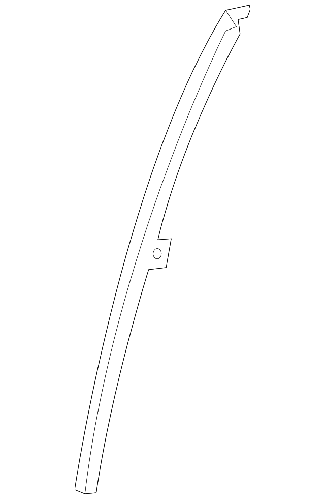 72771-TR0-A01 Деталь SASH, L. RR. DOOR QUARTER