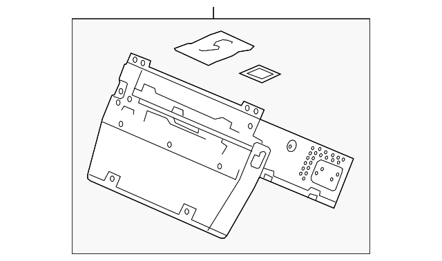39171-TX4-A01 Деталь AUDIO UNIT ASSY., BASE (CLARION)