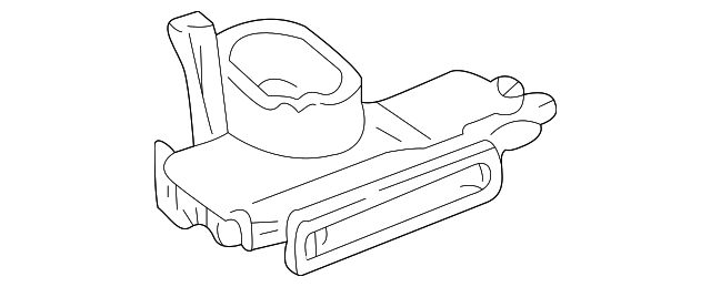 YL7Z18C433AA HEATER DUCT