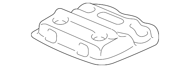 63670-0W010-B0 Деталь OVERHEAD CONSOLE