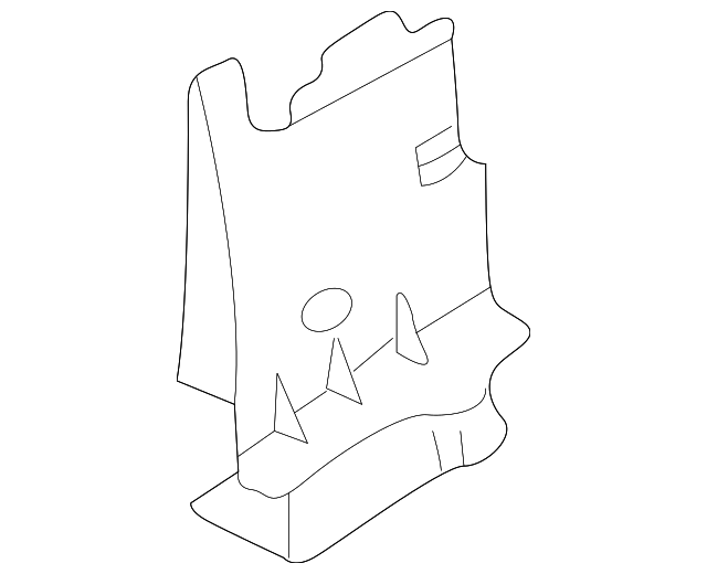 8E0-839-349 Деталь COVER, LEFT