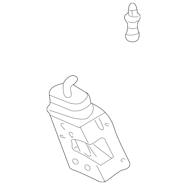 8E0-839-015-D Деталь LOCK, LEFT