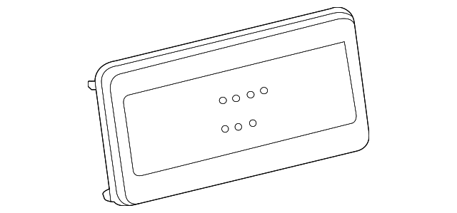 PT546-52090 Деталь AM/FM RADIO