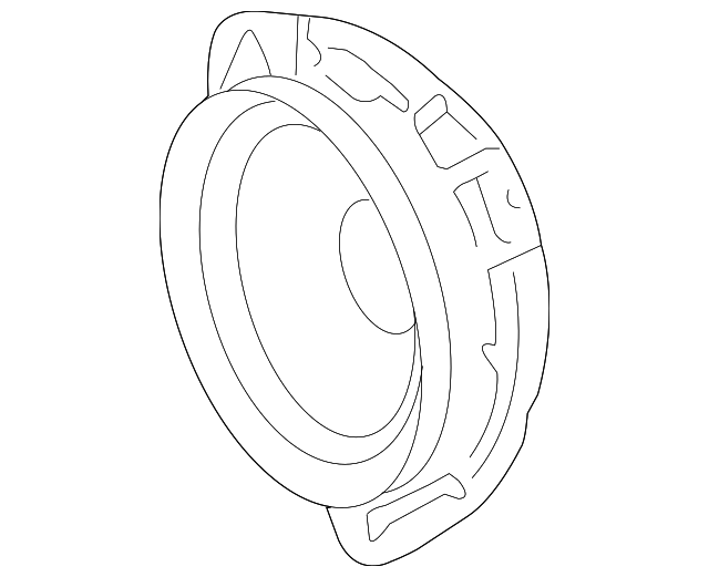 86160-52220 Деталь REAR DR SPEAKER, RIGHT