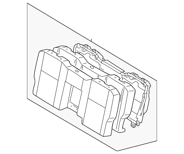 71480-0C031-E1 Деталь SEAT BACK ASSY