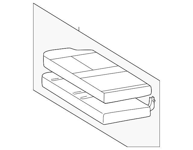 71460-0C031-E1 Деталь CUSHION ASSY, RIGHT