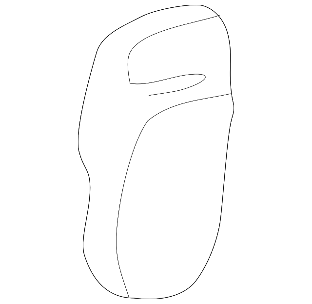 72665-0C010-B2 Деталь LOCK COVER, RIGHT