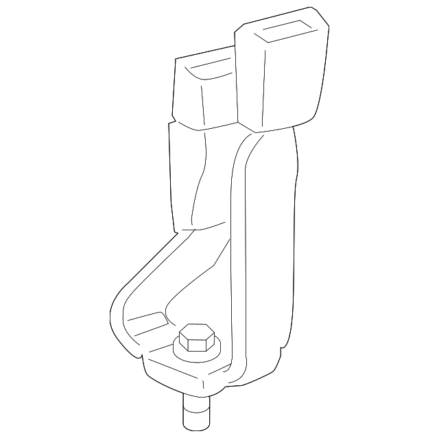 73480-02320-B1 BUCKLE, LEFT