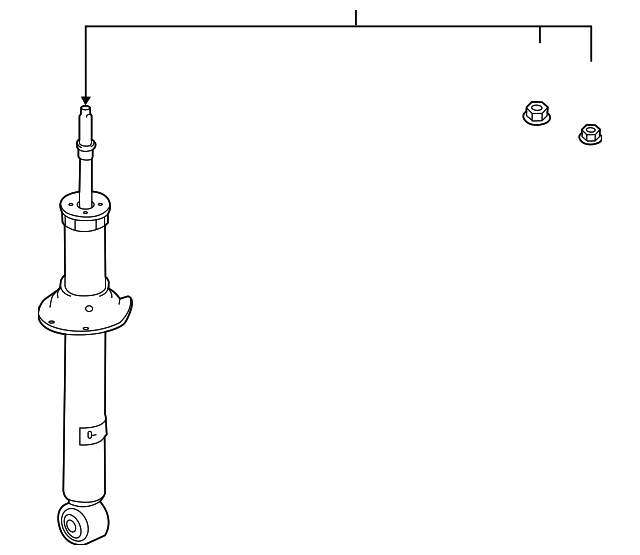 E61104GA0C Деталь STRUT, RIGHT