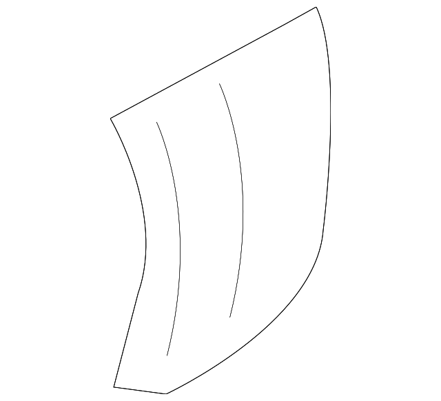 15074434 Деталь SIDE MOLDING, RIGHT