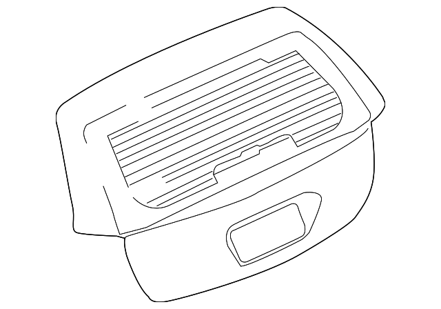 MN159604 Деталь LIFT GATE GLASS