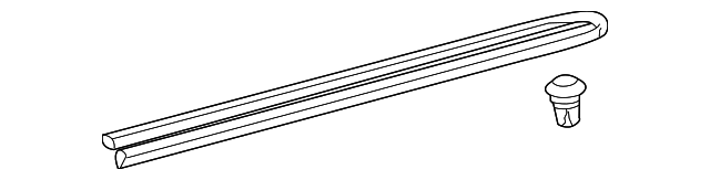 208-680-03-74 Деталь PROTECT STRIP, LEFT