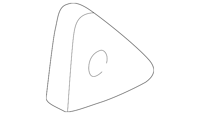 22593630 Деталь INSULATOR, RIGHT