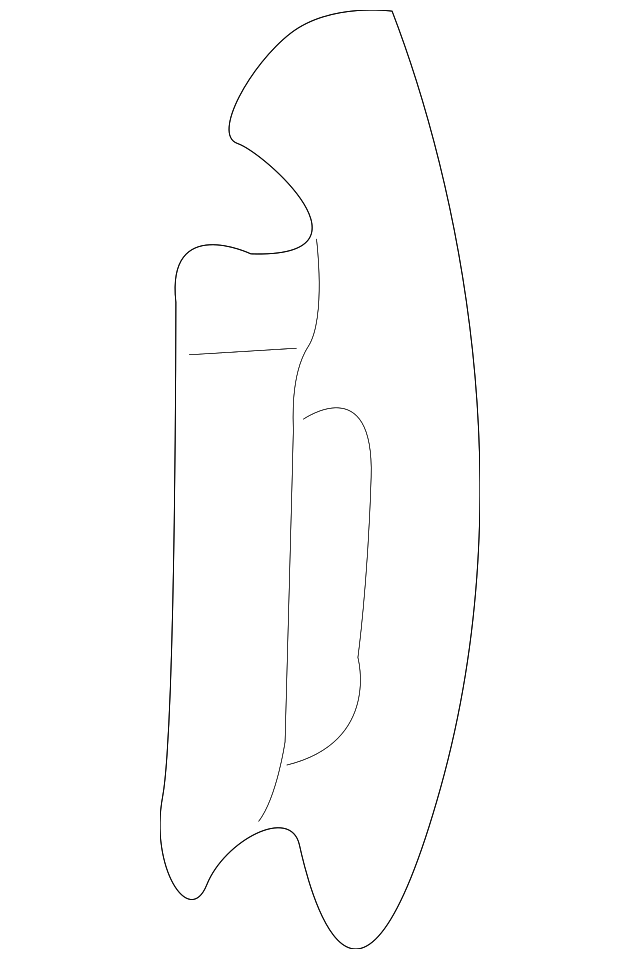 91017FA010 Деталь REVEAL MOLDING CLIP