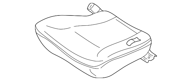 0K2SR-88160B902 Деталь SEAT CUSHION, LEFT