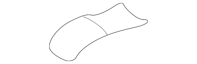 0K2SA-88161A902 Деталь CUSHION COVER, LEFT