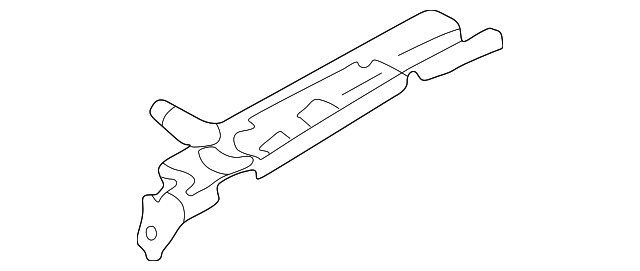 0K2DJ-88400A Деталь SEAT ADJUSTER, LEFT