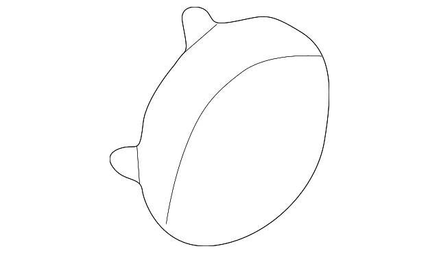 0K9A0-8875196 Деталь KNOB CAP, LEFT