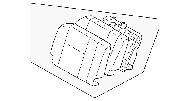 79340-60520-E1 Деталь SEAT BACK ASSY, RIGHT