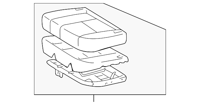 79330-60640-E1 Деталь SEAT CUSHION, LEFT