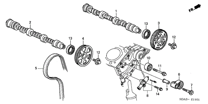 TL CAMSHAFT - TIMING BELT