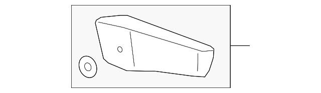 15901711 ARMREST, RIGHT