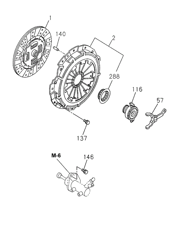 TRANSMISSION - MANUAL/MT CLUTCH for 1998 Honda PASSPORT #1