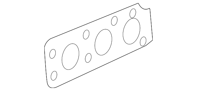 1414186Z01 Деталь MANIFOLD GASKET, RIGHT