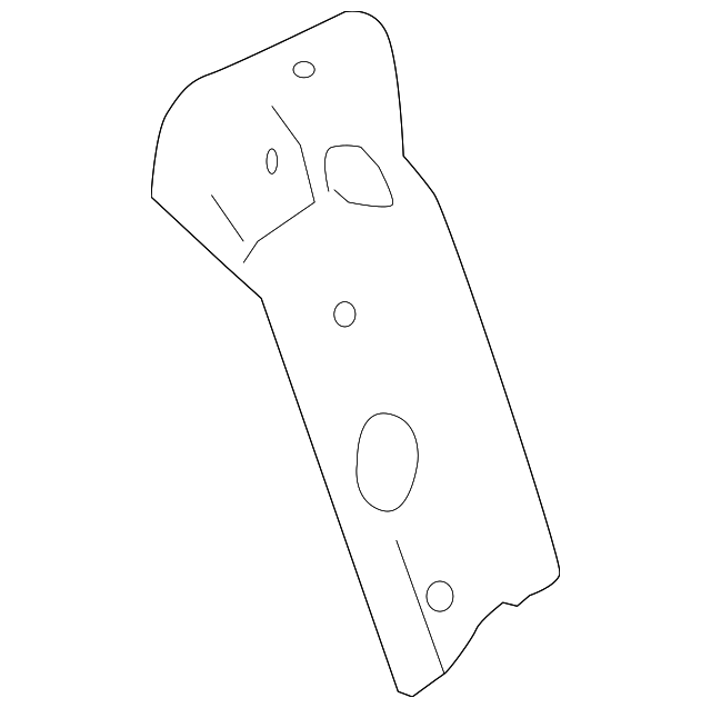 1413186Z01 Деталь HEAT SHIELD, RIGHT