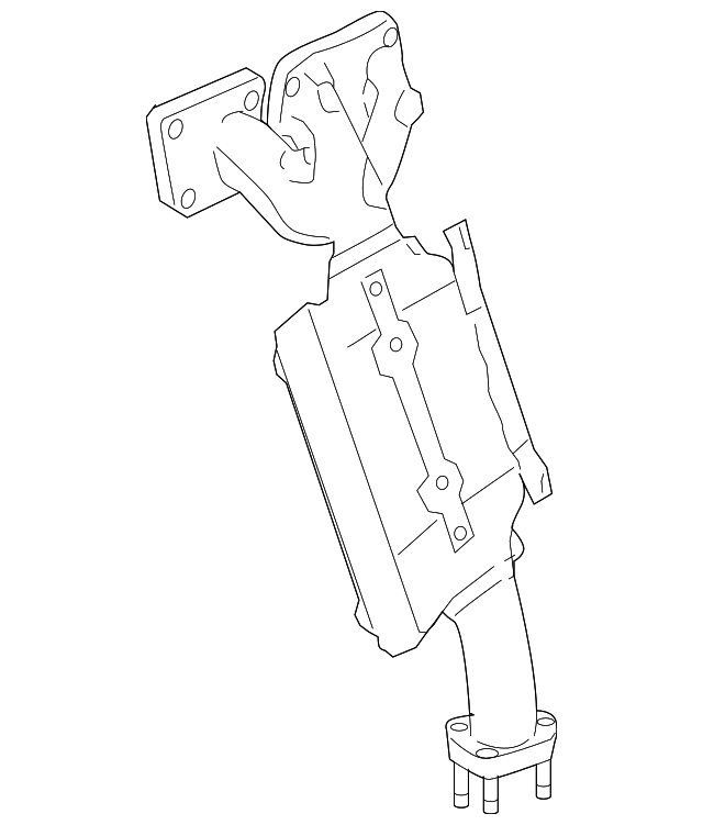 1411286Z10 Деталь MANIFOLD, RIGHT