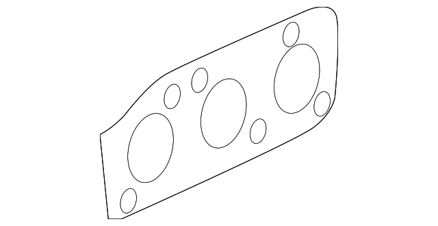 1414086Z01 Деталь MANIFOLD GASKET, LEFT