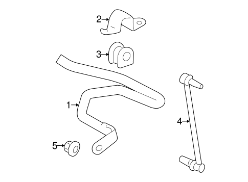 Prius STABILIZER BAR & COMPONENTS