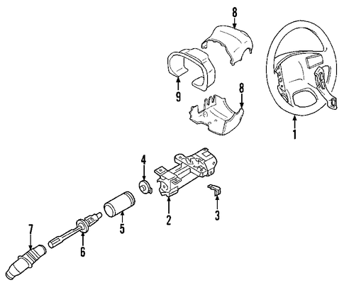 DTS STEERING COLUMN 2