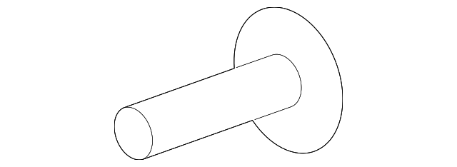 13307196 Деталь SEAT BACK PANEL BOLT, RIGHT