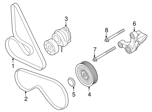 X6 BELTS & PULLEYS
