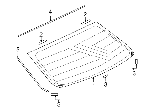 Lancer GLASS & HARDWARE - BACK