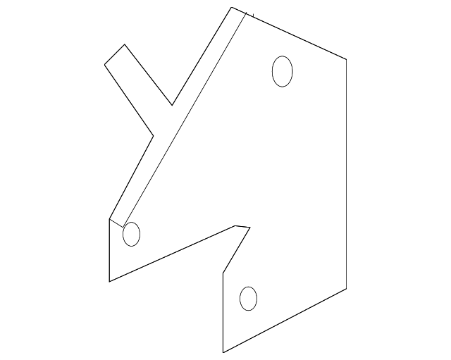 11274-5M010 Деталь SIDE MOUNT BRKT, RIGHT